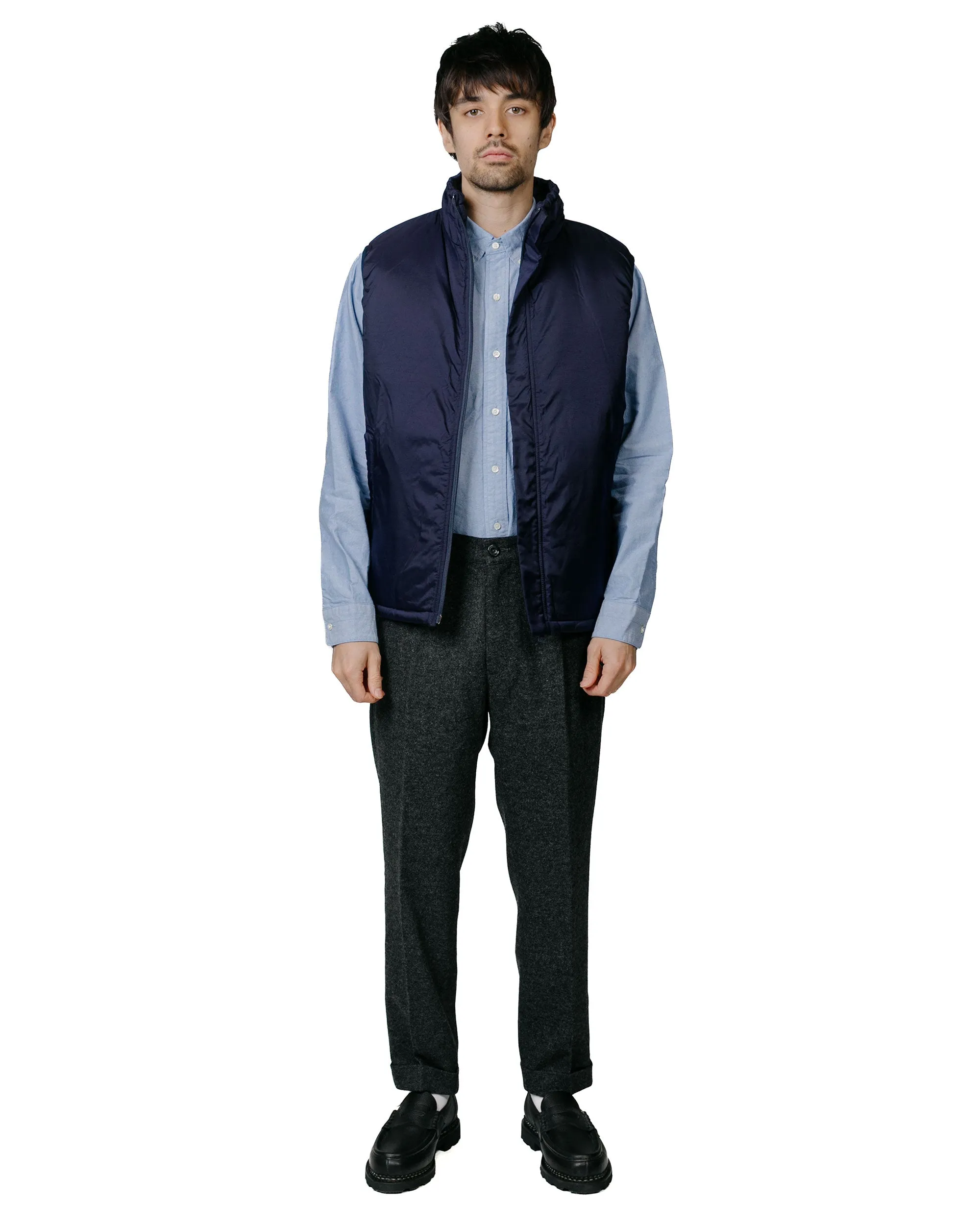 Beams Plus B.D. Classic Fit American Oxford Blue Gender Neutral Holiday Style