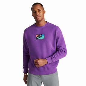 Streetwear vibe Business casual Club Fleece Logo Patch  Sweatshirt