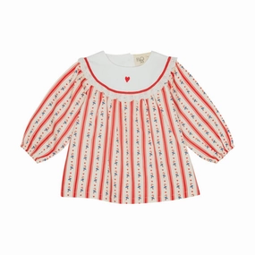 Matte-Lining Floess Noelle Dress, Holiday Stripe