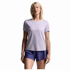 Office Casual Minimalist Stitching Women's Aero Mesh Tee