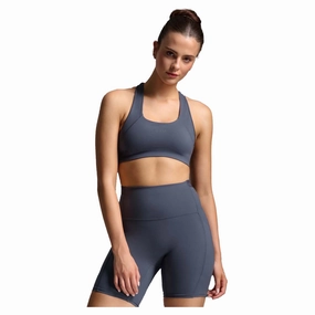 Soft Closure Laser Cut Edges Women's Form Racerback Medium Impact Sports Bra