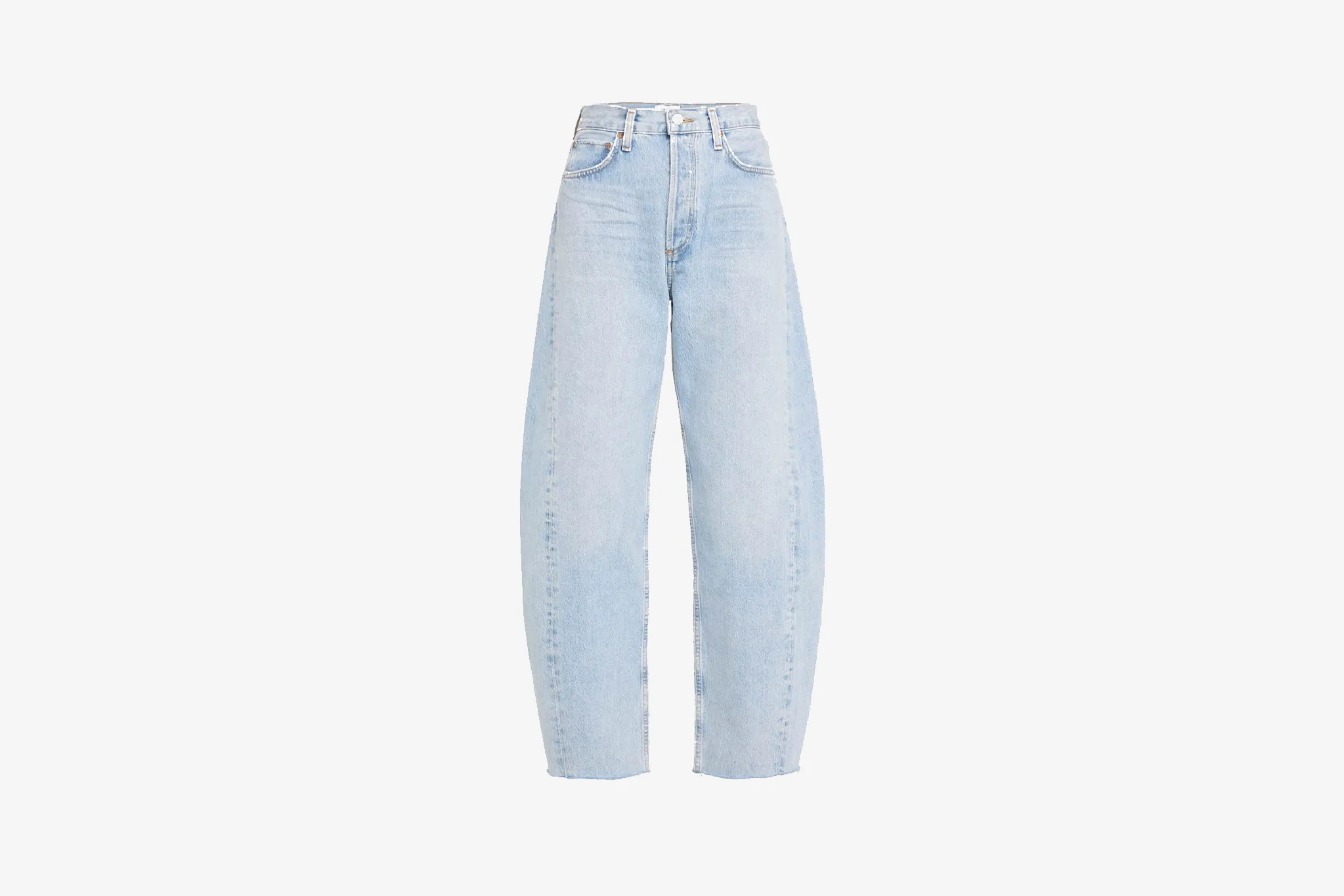 AGOLDE "Luna Pieced High Rise Jean" W - Void Reinforced Hem Sporty Dress