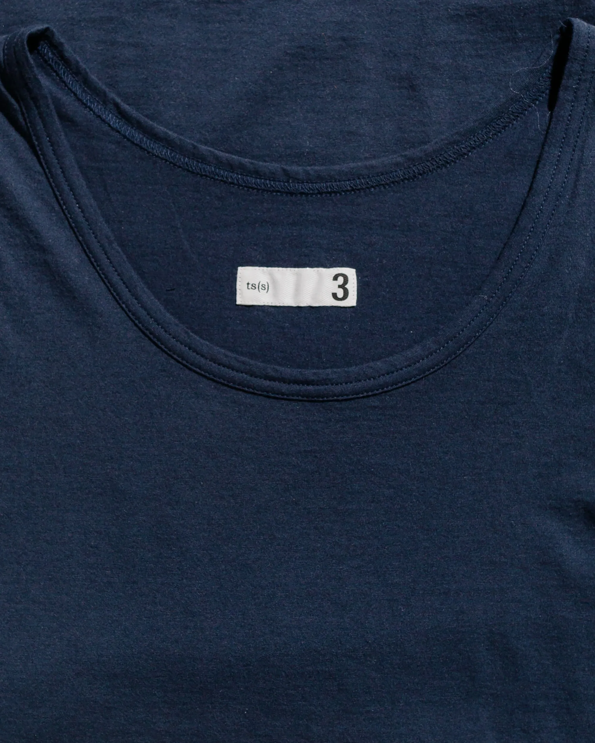 ts(s) Tank Top High Gauge Cotton Jersey Navy Breathable mesh panel Breathable Fit