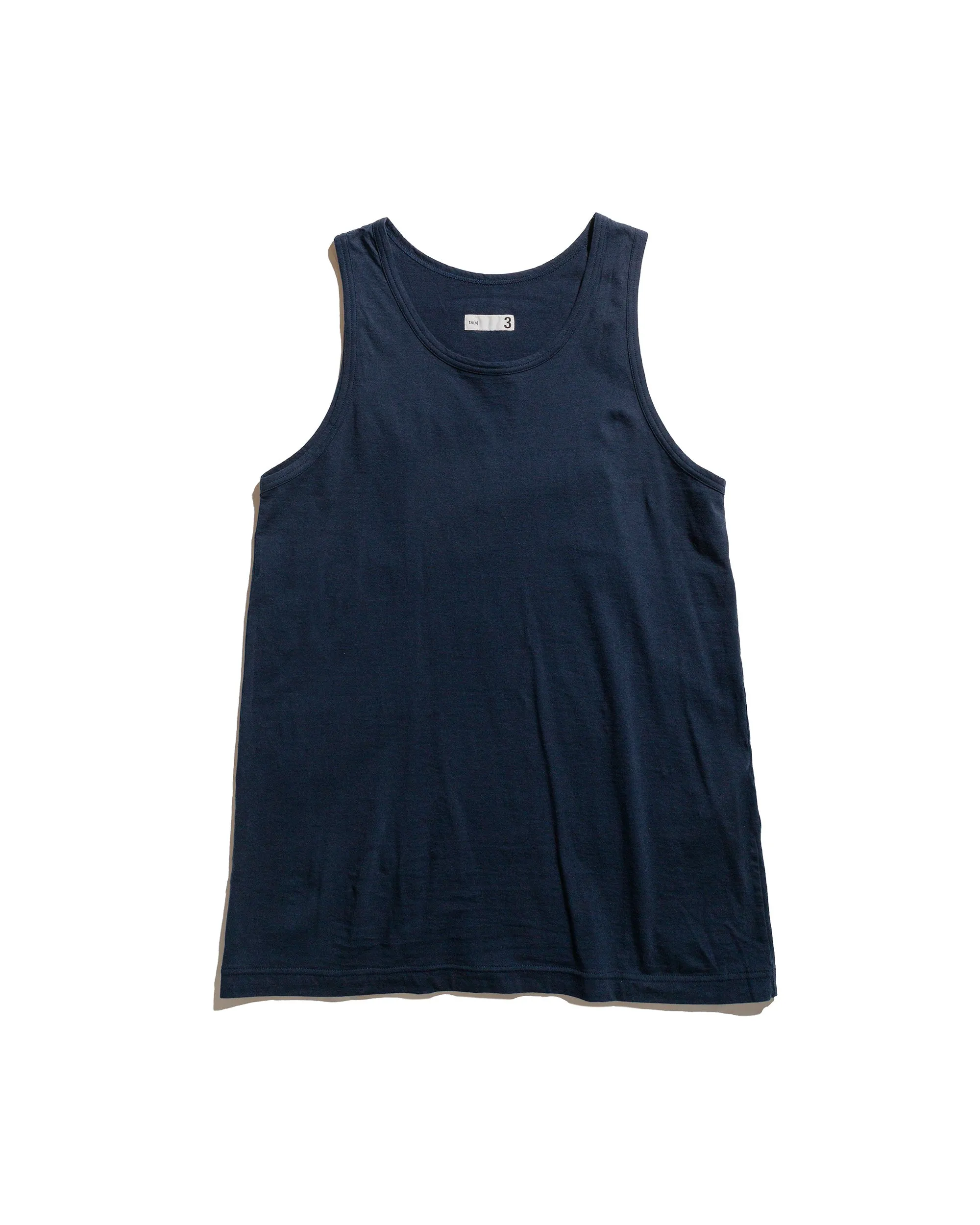 Sustainable production ts(s) Tank Top High Gauge Cotton Jersey Navy