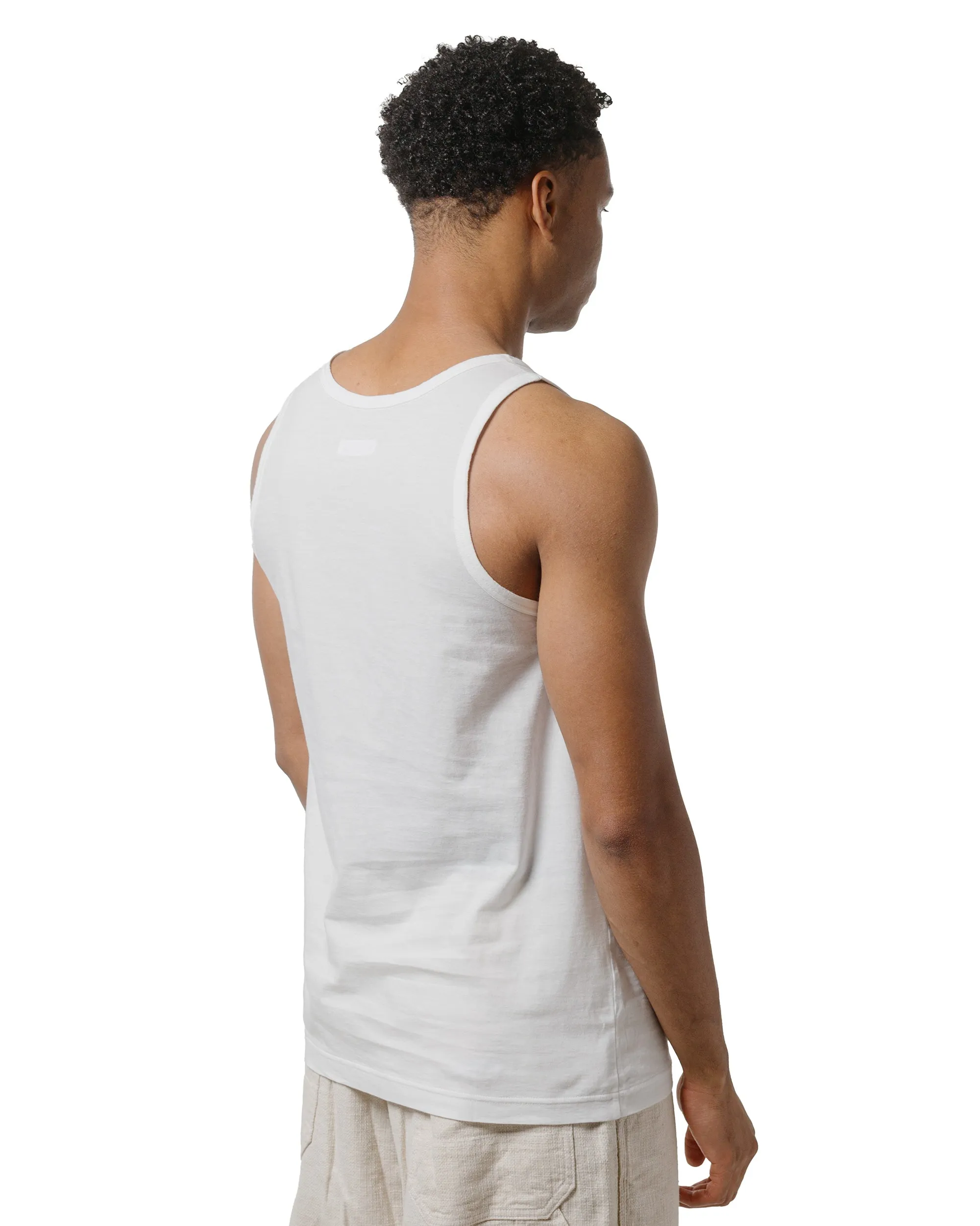 ts(s) Tank Top High Gauge Cotton Jersey Off White Home Wear