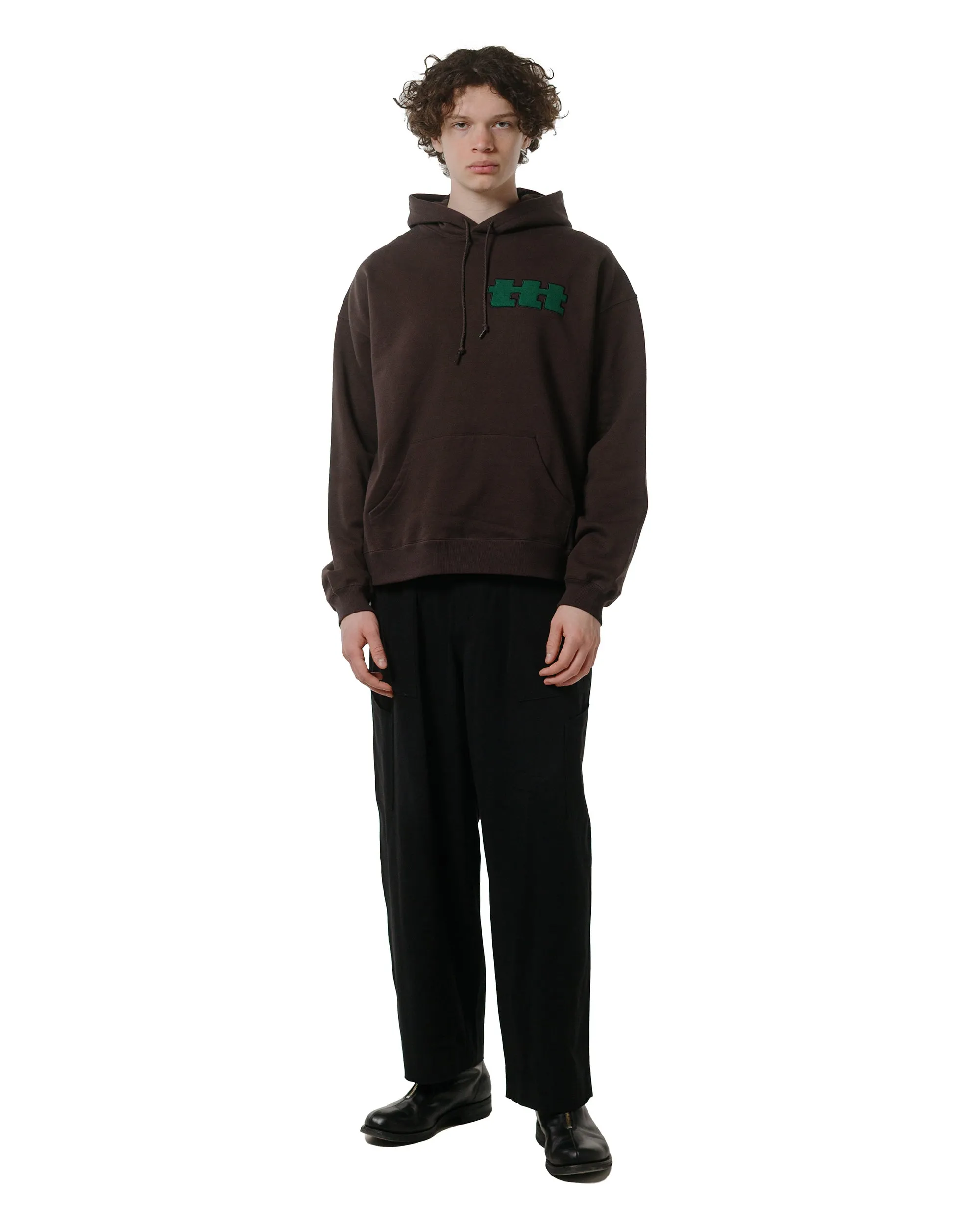 wrinkle free TTT MSW Logo Hoodie Brown