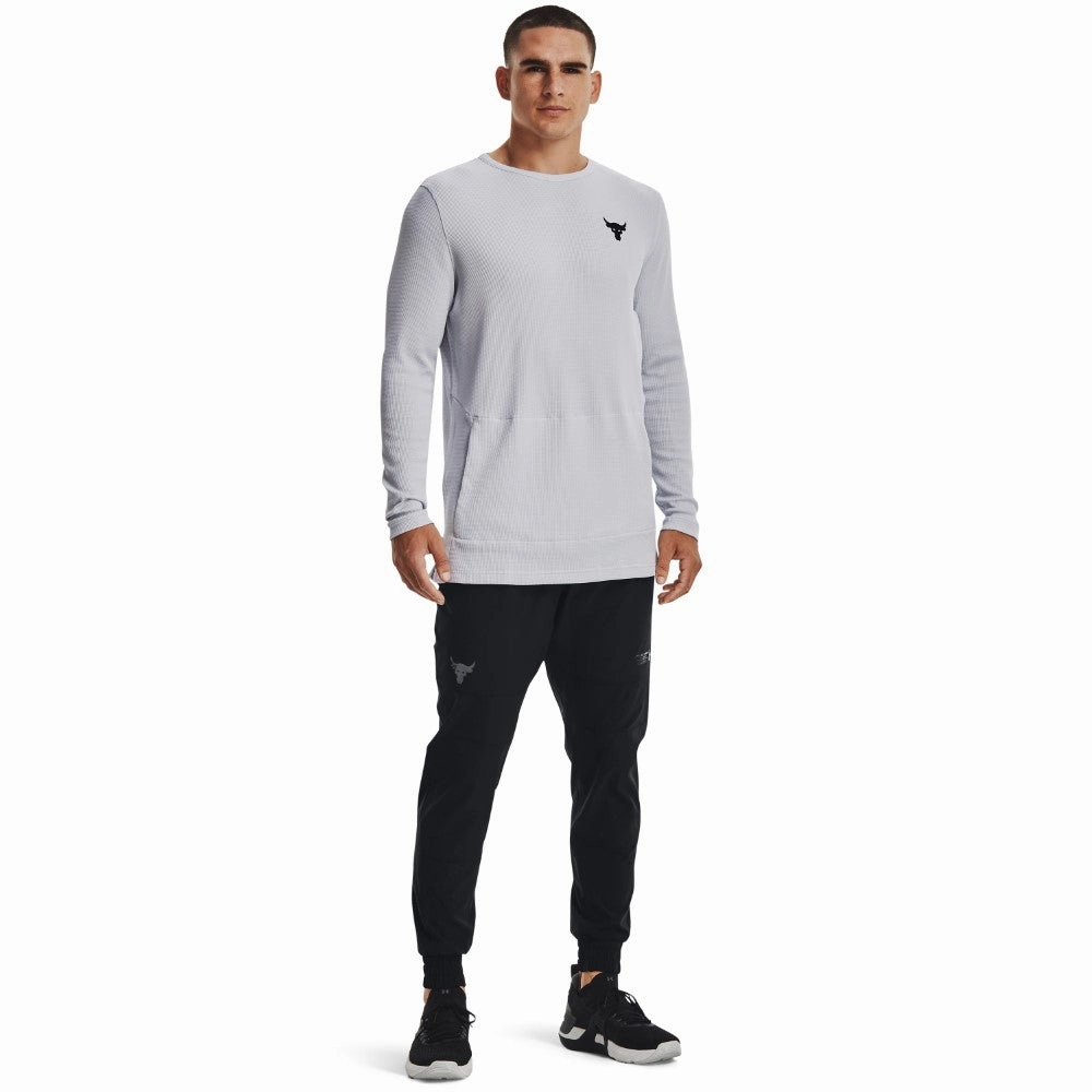 Chilly Day Comfort UA Pjt Rock Authentic Crew Long Sleeve T-shirt