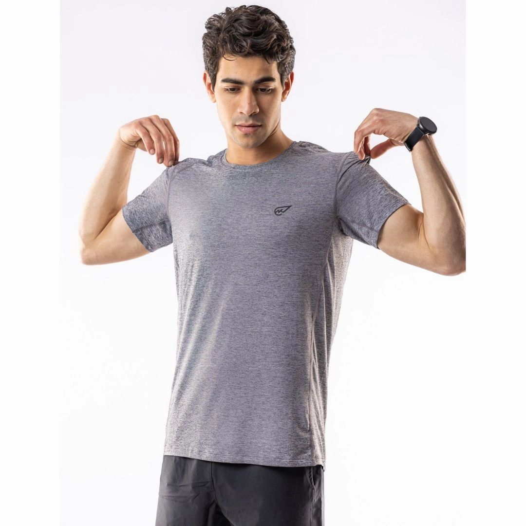 Comfort T-Shirt Layered Collar