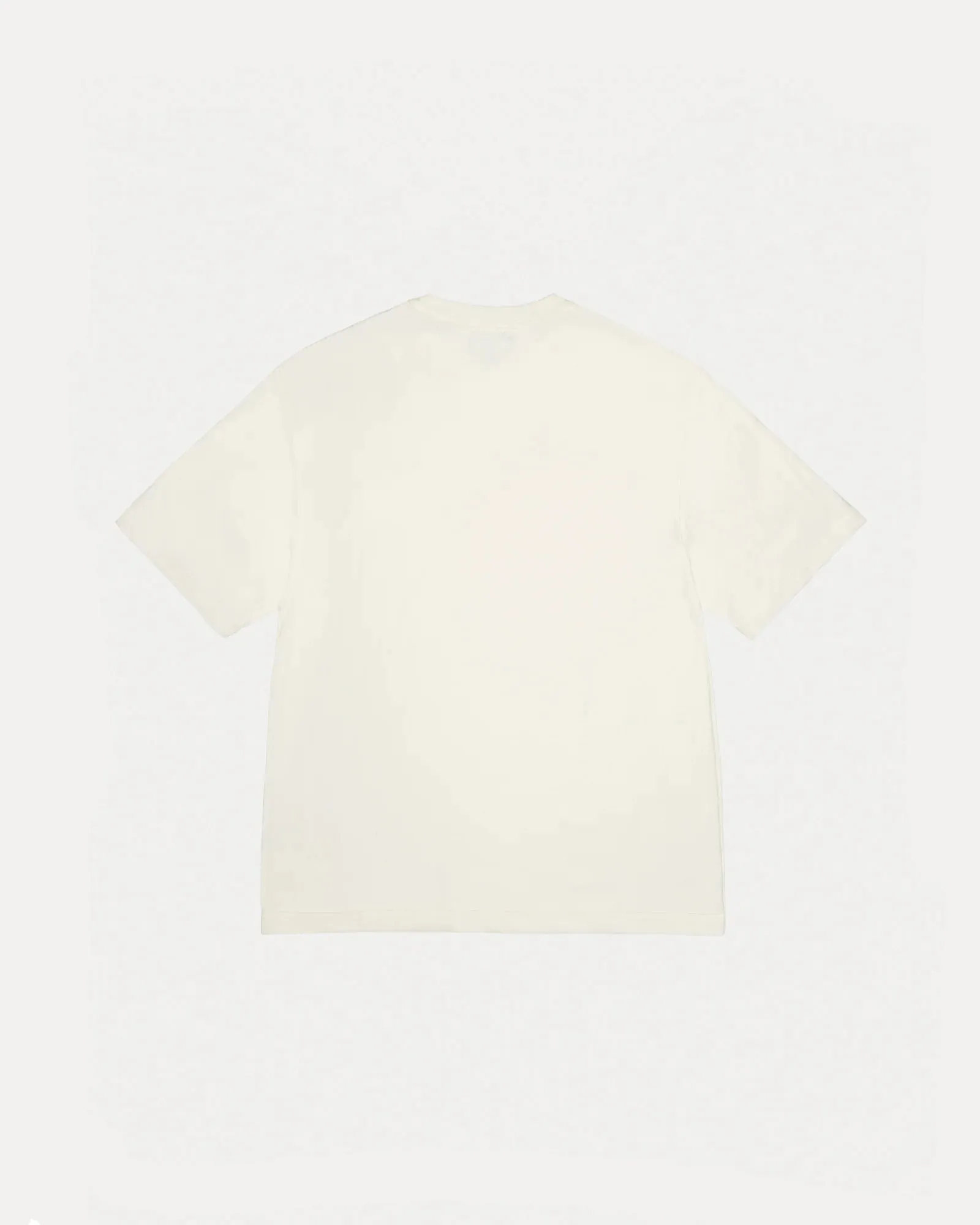 Stussy "Lazy Tee" M - White Stretch Ease Gentle Breeze
