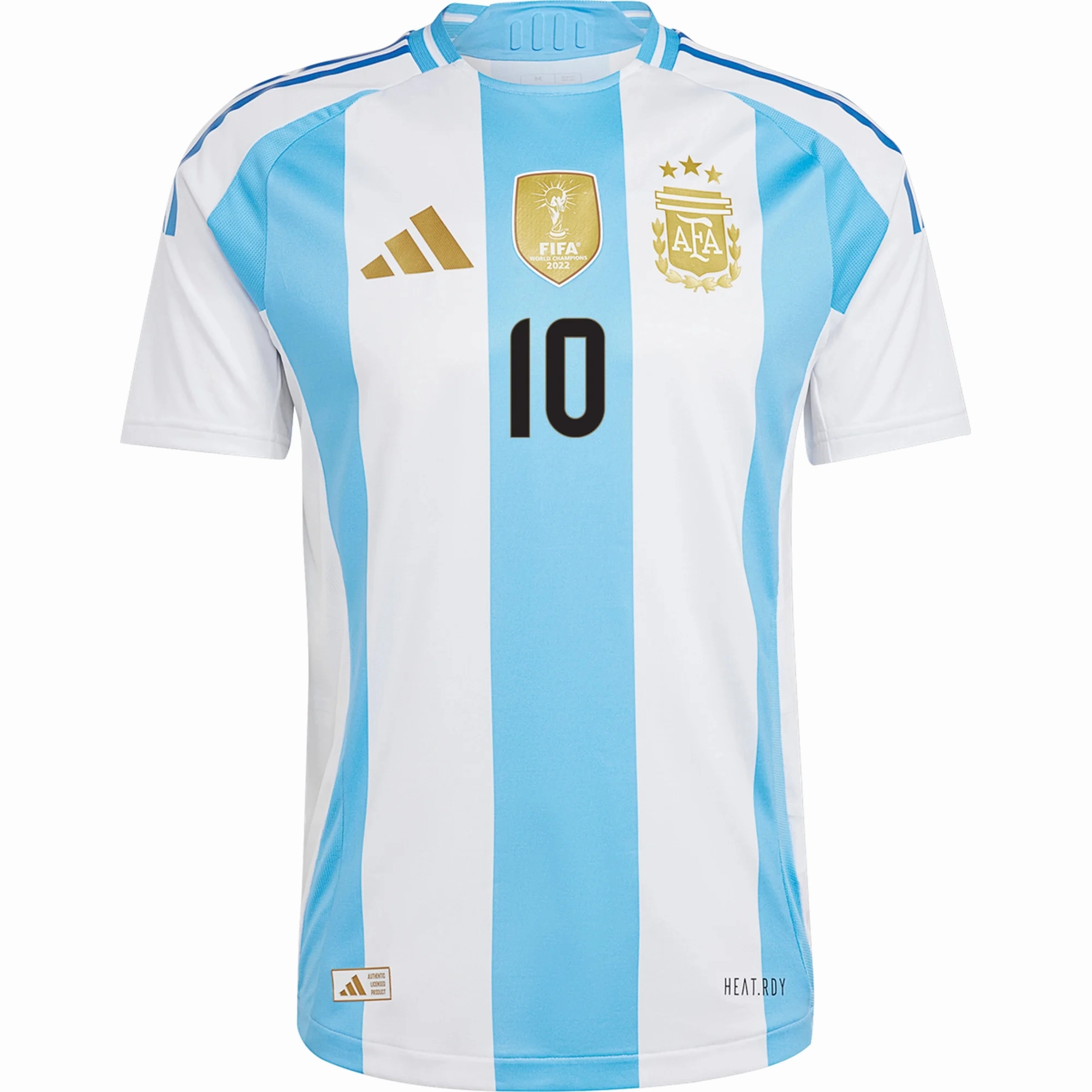 adidas Argentina Authentic Diego Maradona Home 24/25 (White/Blue Burst) Breathable Layer