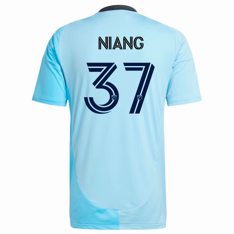 adidas Minnesota United Babacar Niang Away Jersey 25/26 (Zenith Blue) Hybrid Fabric Blends Focused Cut
