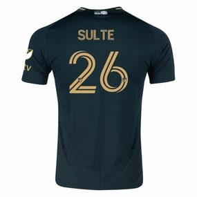 Temperature Regulating Lining Cool Day Fit adidas Hunter Sulte Portland Timbers Authentic Home Jersey w/ MLS & Apple Patch 25/26 (Green/Gold)