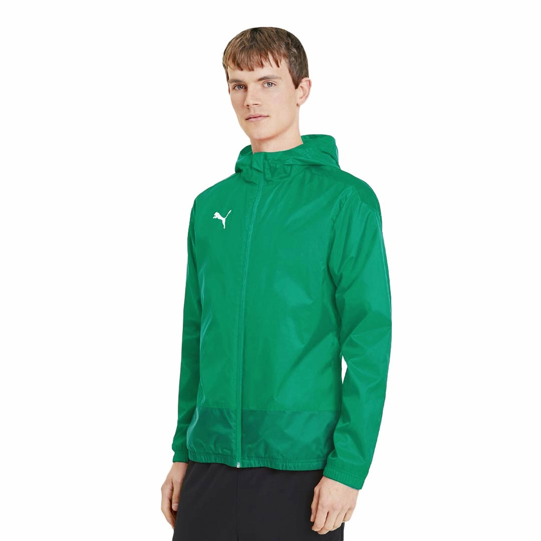 Puma - Men's Teamgoal 23 Training Rain Jacket (656559 05) Seamless Stitching Design Game mode