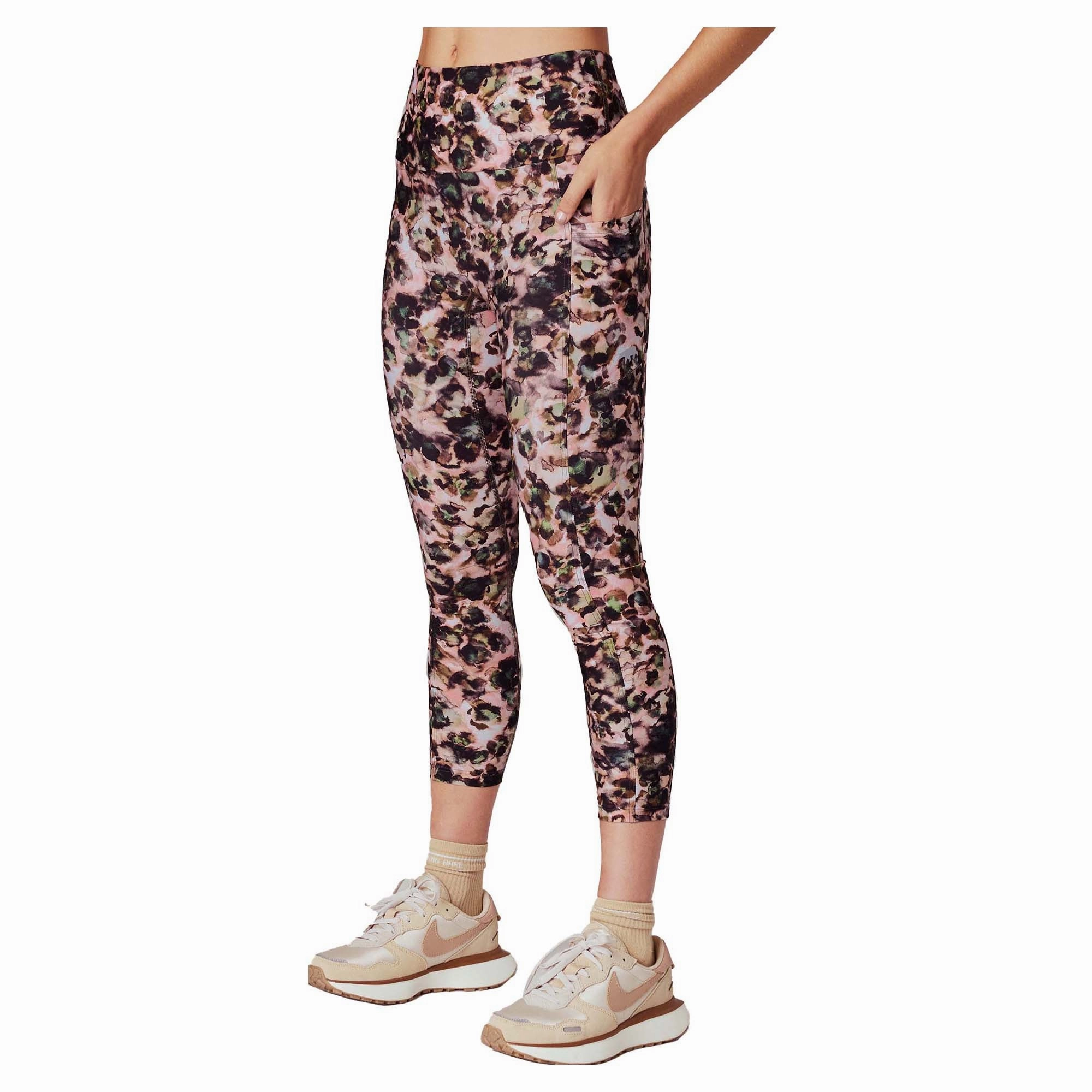 Quick Dry For Kids vivid color Women's Camelflage Ready 7/8 24 Inch Leggings