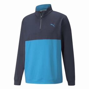 Puma - Men's Gamer Colorblock 1/4 Zip Sweater (532985 23) Dynamic Fit Engineering Premium Quality Stitching