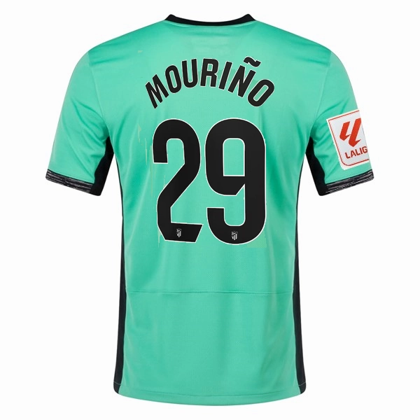 Casual Gear Nike Atletico Madrid Santiago Mouri?o Third Jersey w/ La Liga Patch 23/24 (Spring Green/Black)