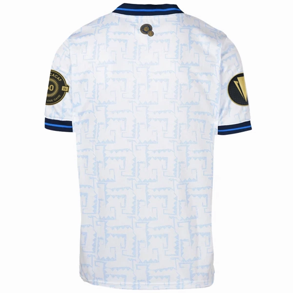 Ventilated Back Panels Umbro El Salvador Away Jersey w/ Gold Cup Patches 23/24 (White)