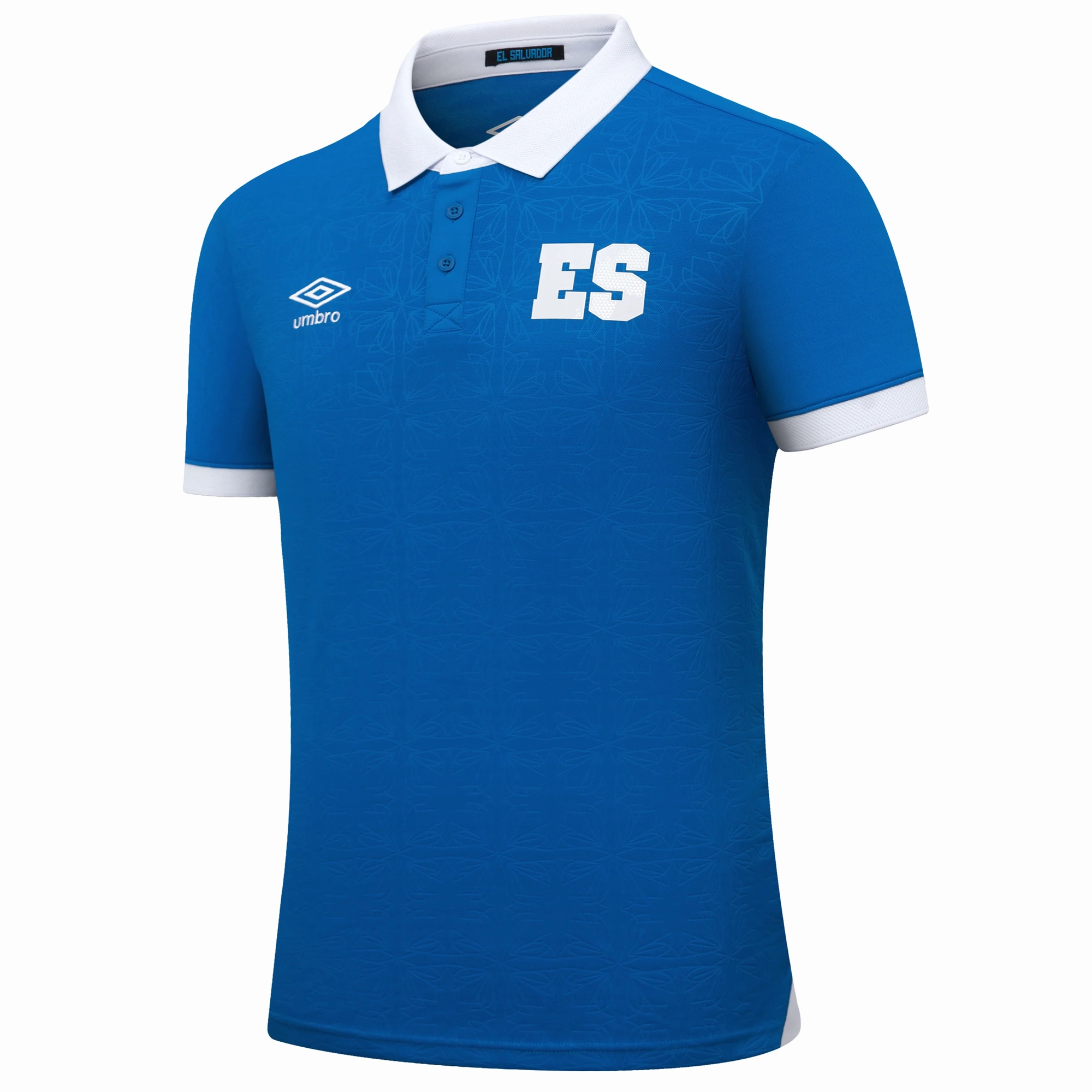 Umbro El Salvador Home Jersey 25/26 (Royal Blue/White) Breathable Performance