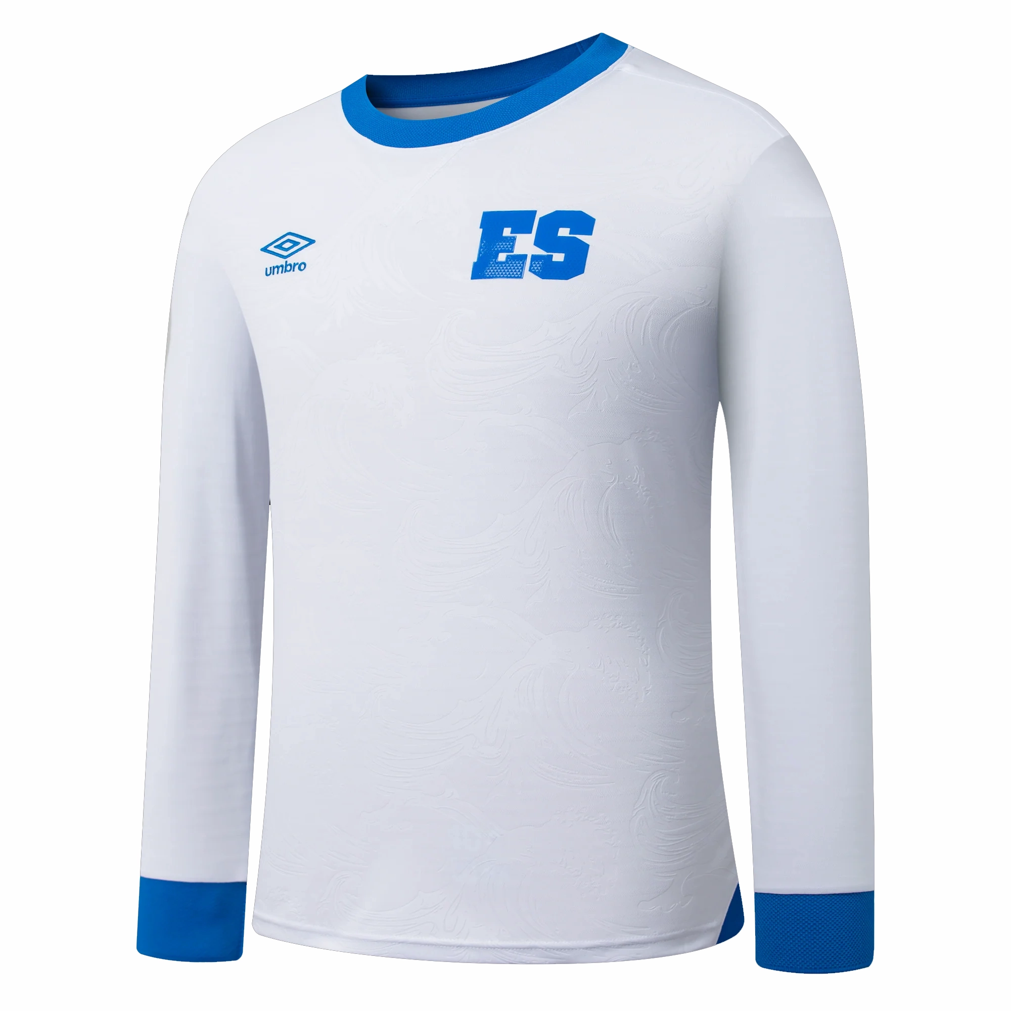 Urban Run Umbro El Salvador Long Sleeve Away Jersey 25/26 (White)