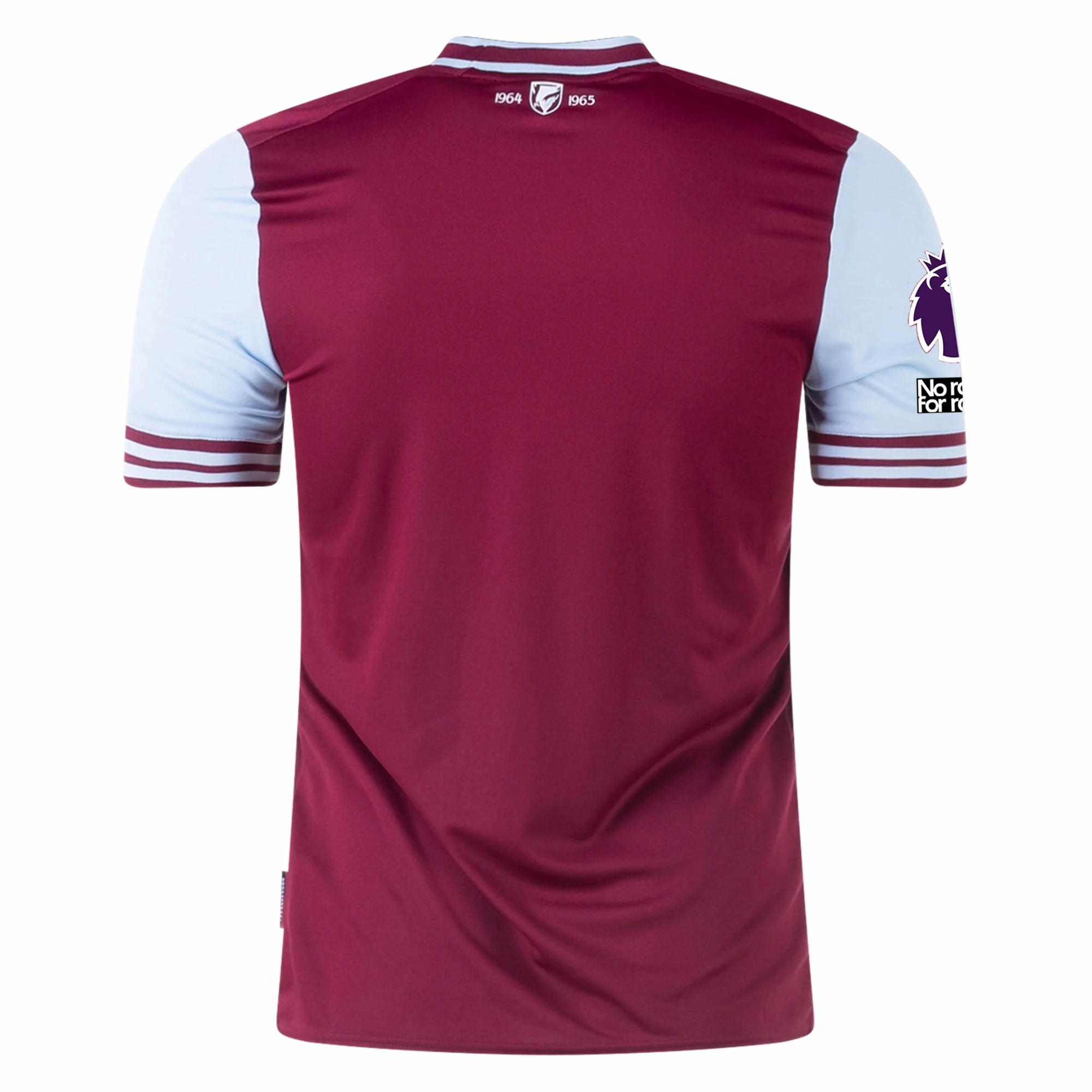 Umbro West Ham Home Jersey w/ EPL   No Room For Racism Patches 24/25 (Maroon/Sky Blue) No Resistance Smart Wear