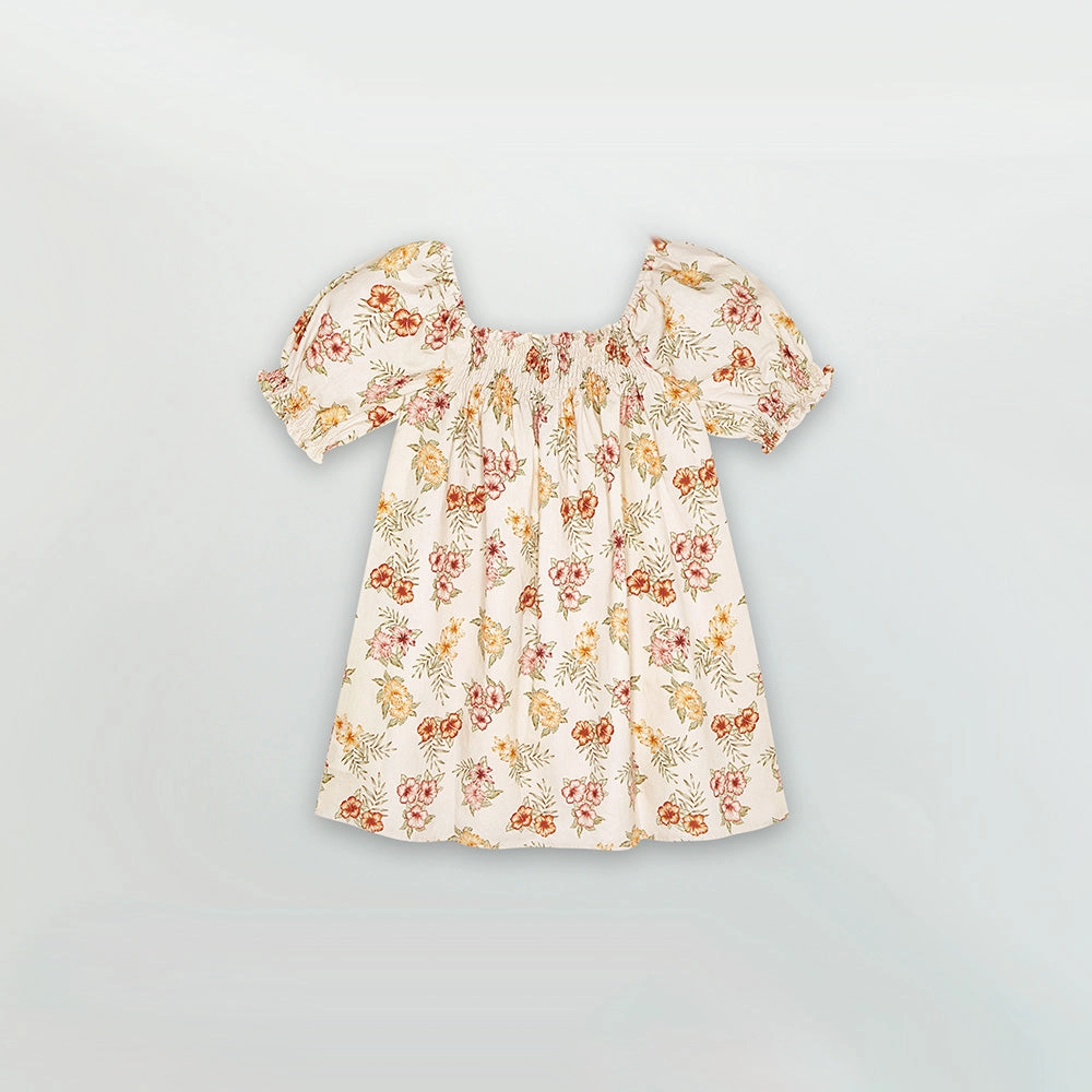 The New Society Palermo Dress Gloss Finish Romantic-Detail