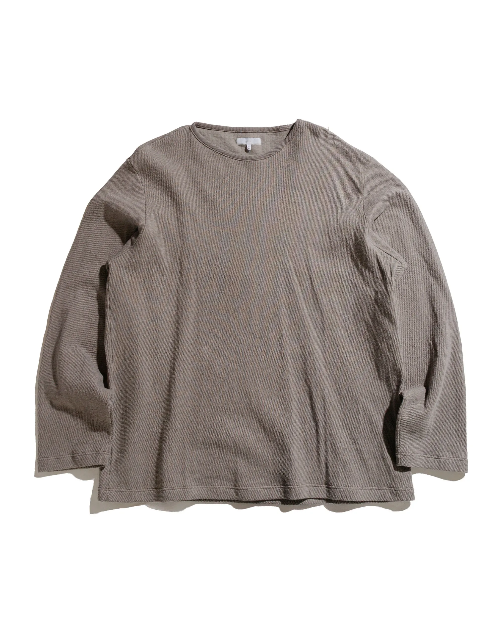 suitable for workouts Lady White Co. Double Knit Sweater Anvil Grey
