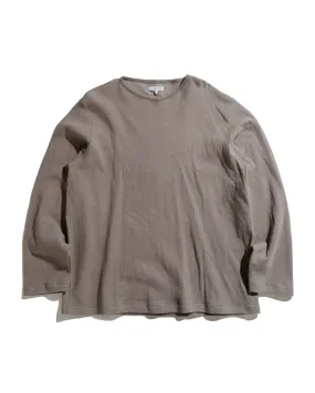 suitable for workouts Lady White Co. Double Knit Sweater Anvil Grey