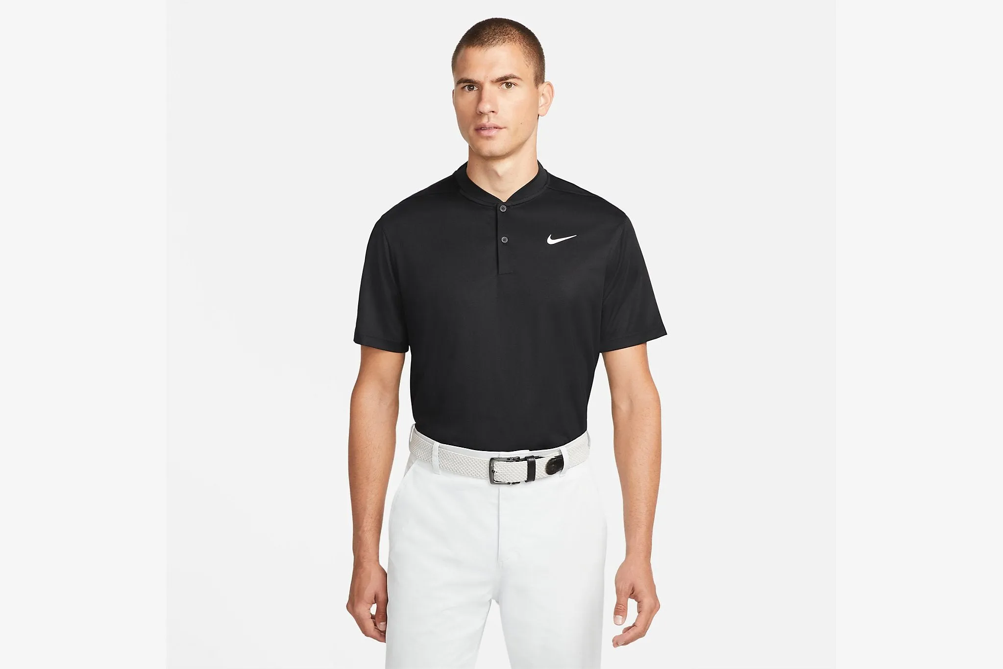 Travel Light Nike Golf "Dri-FIT Victory Polo" M - Black