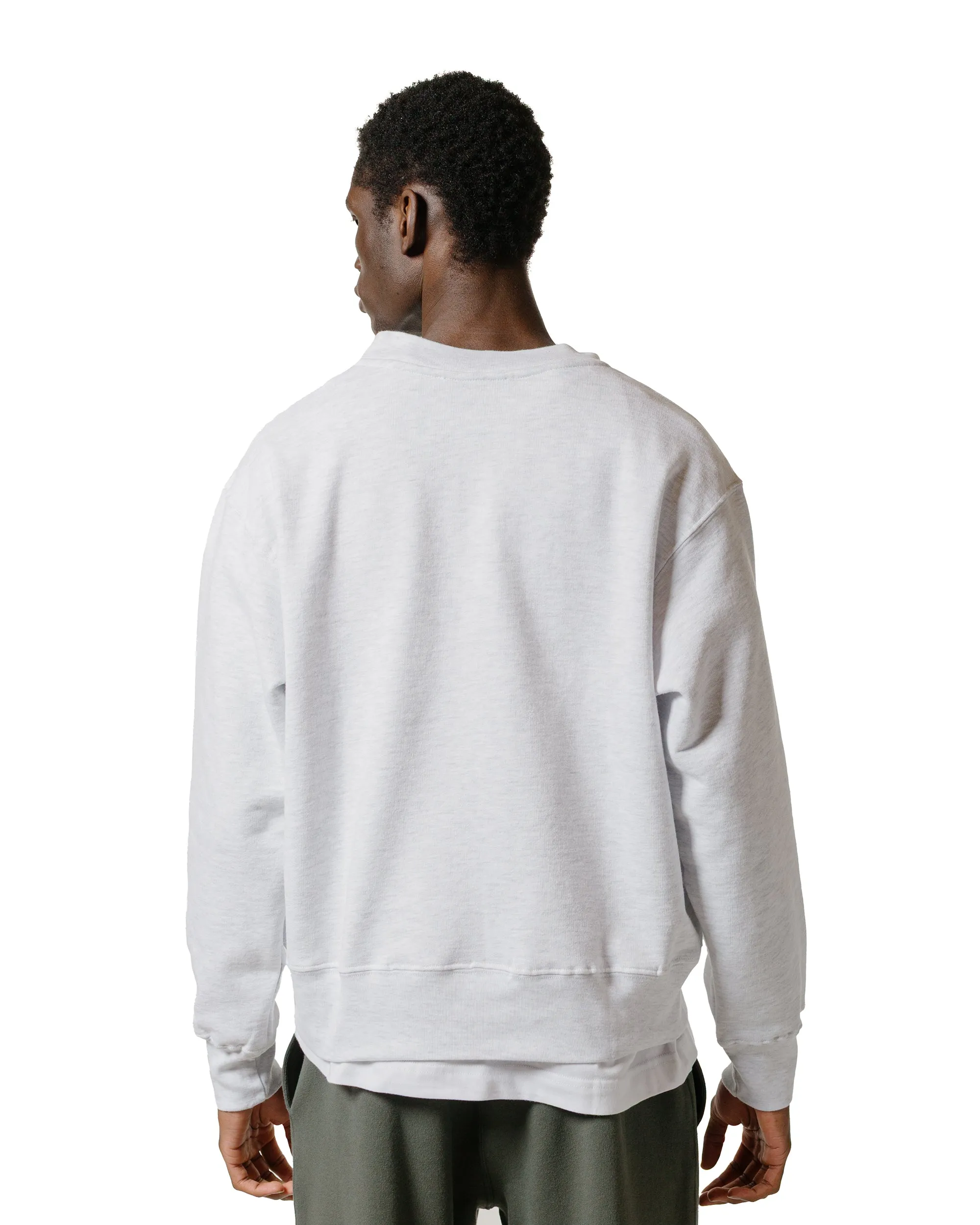 Body of Work Juniper V-Neck Sweatshirt Dove Grey product pastel softness product custom made perfection