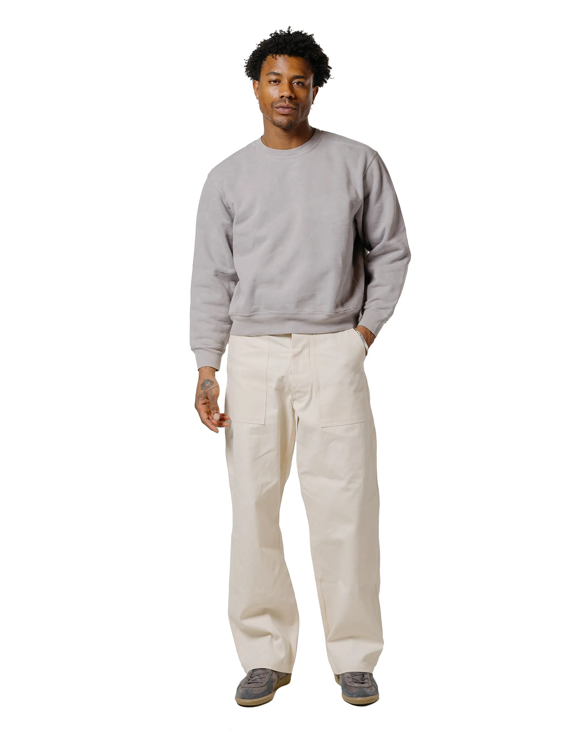 product gift wrapping product mesh lining breathability Lady White Co. Mini Crewneck Hand Dyed Oak Iron