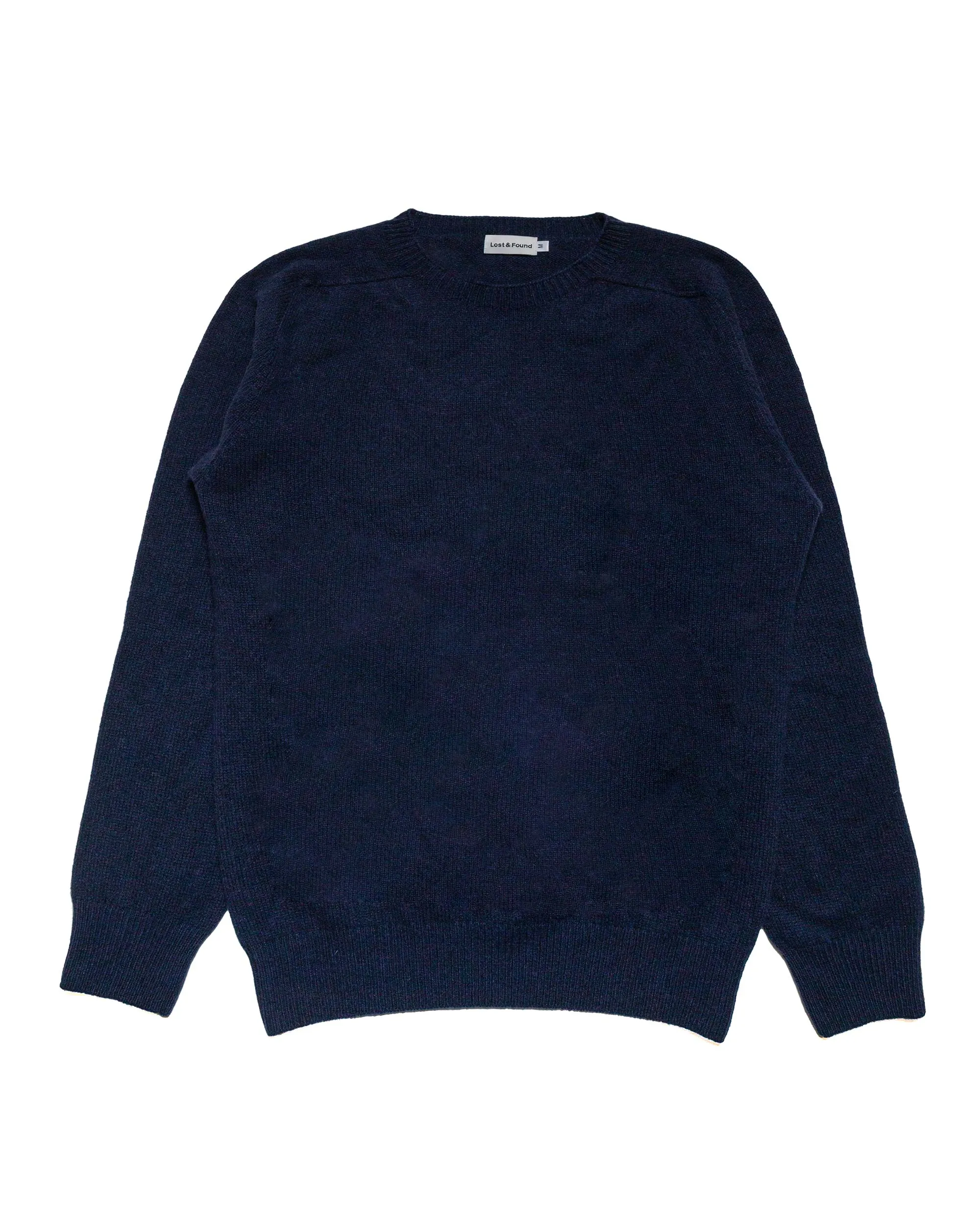Lost & Found Wool Cashmere Sweater Italian Night UV resistant