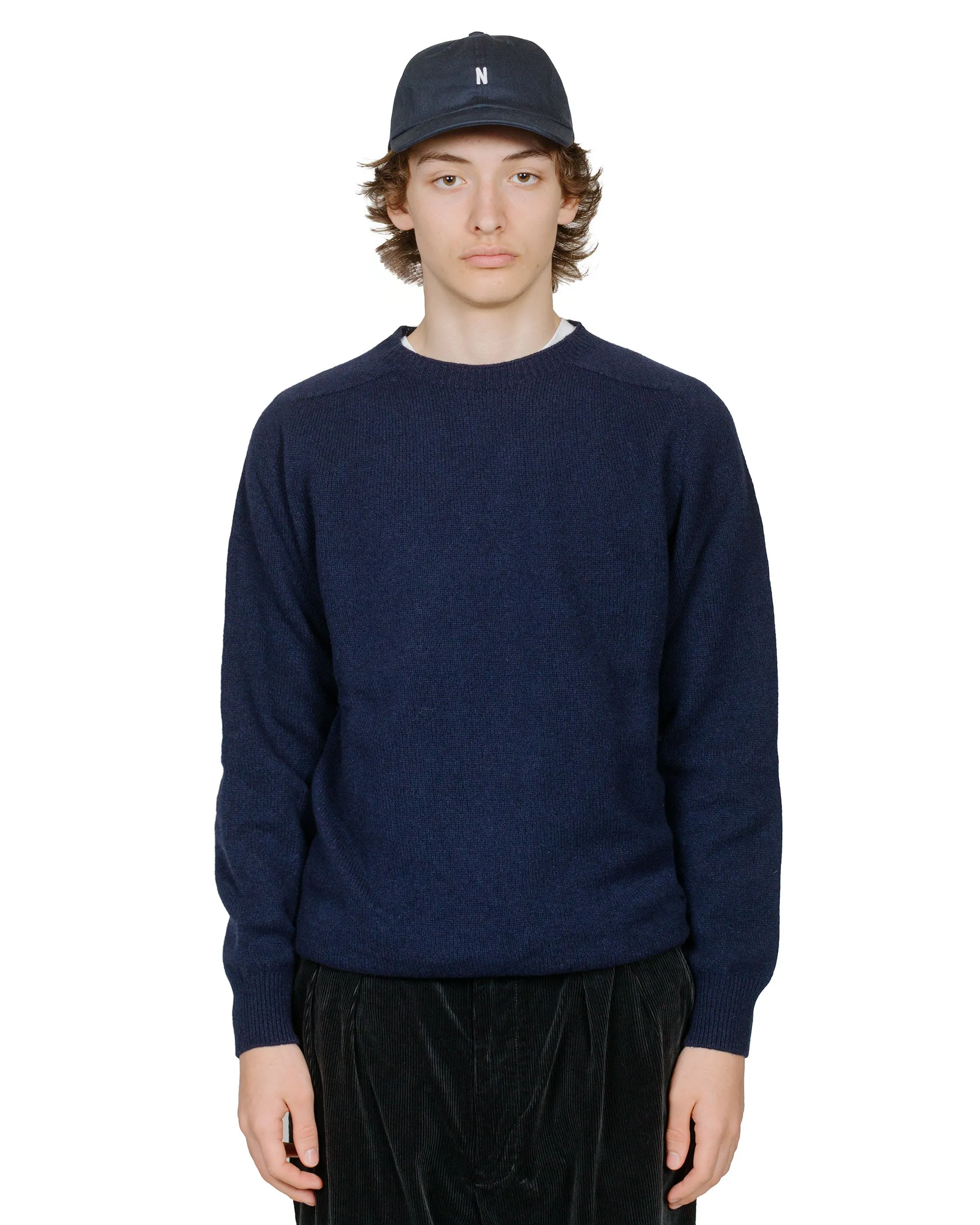 Lost & Found Wool Cashmere Sweater Italian Night Branded Look