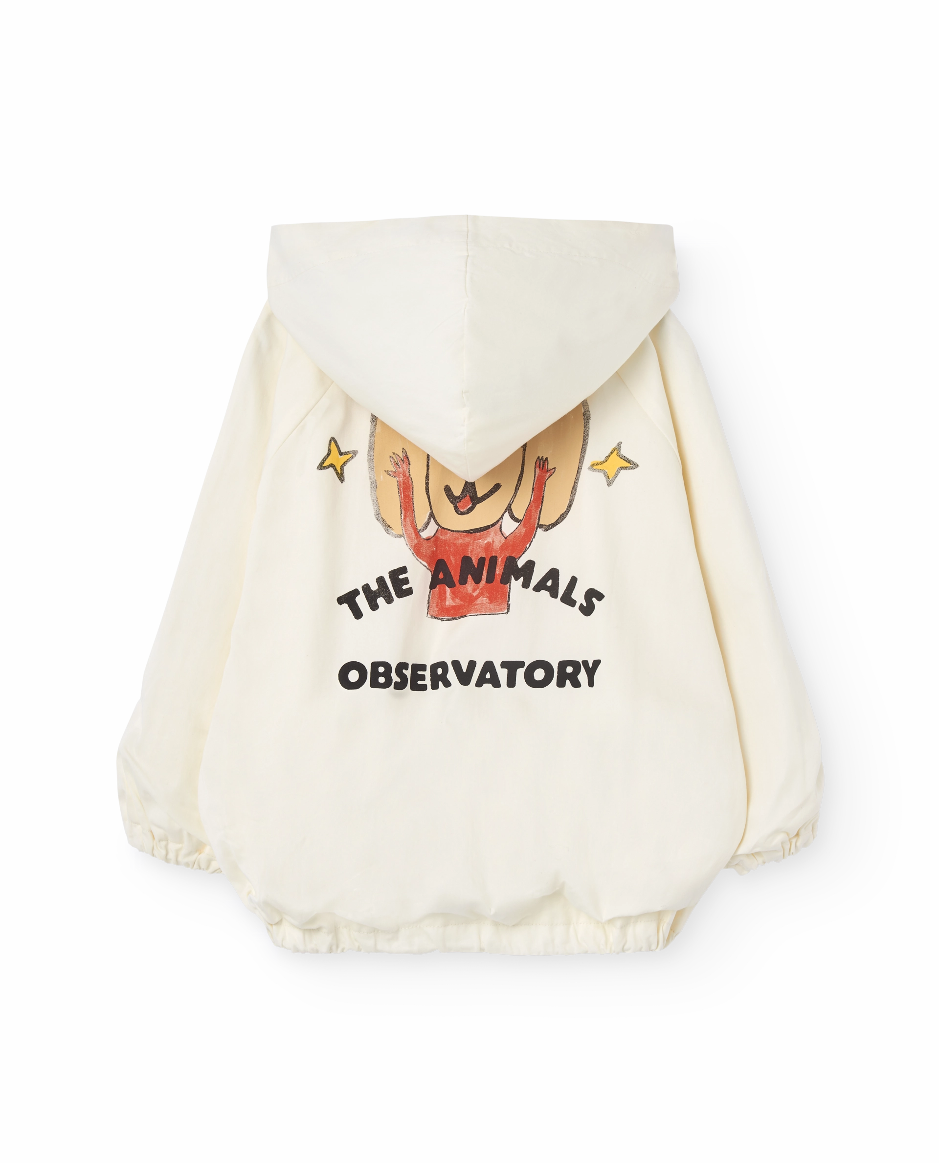 Abrasion resistant The Animals Observatory Carp Kid Jacket, White