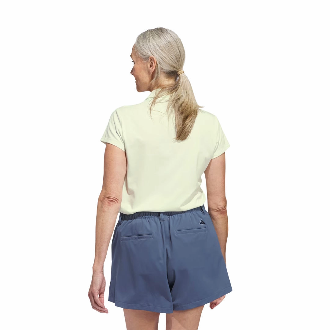 adidas - Women's Go-To Short Sleeve Polo (IP4188) High Visibility Details