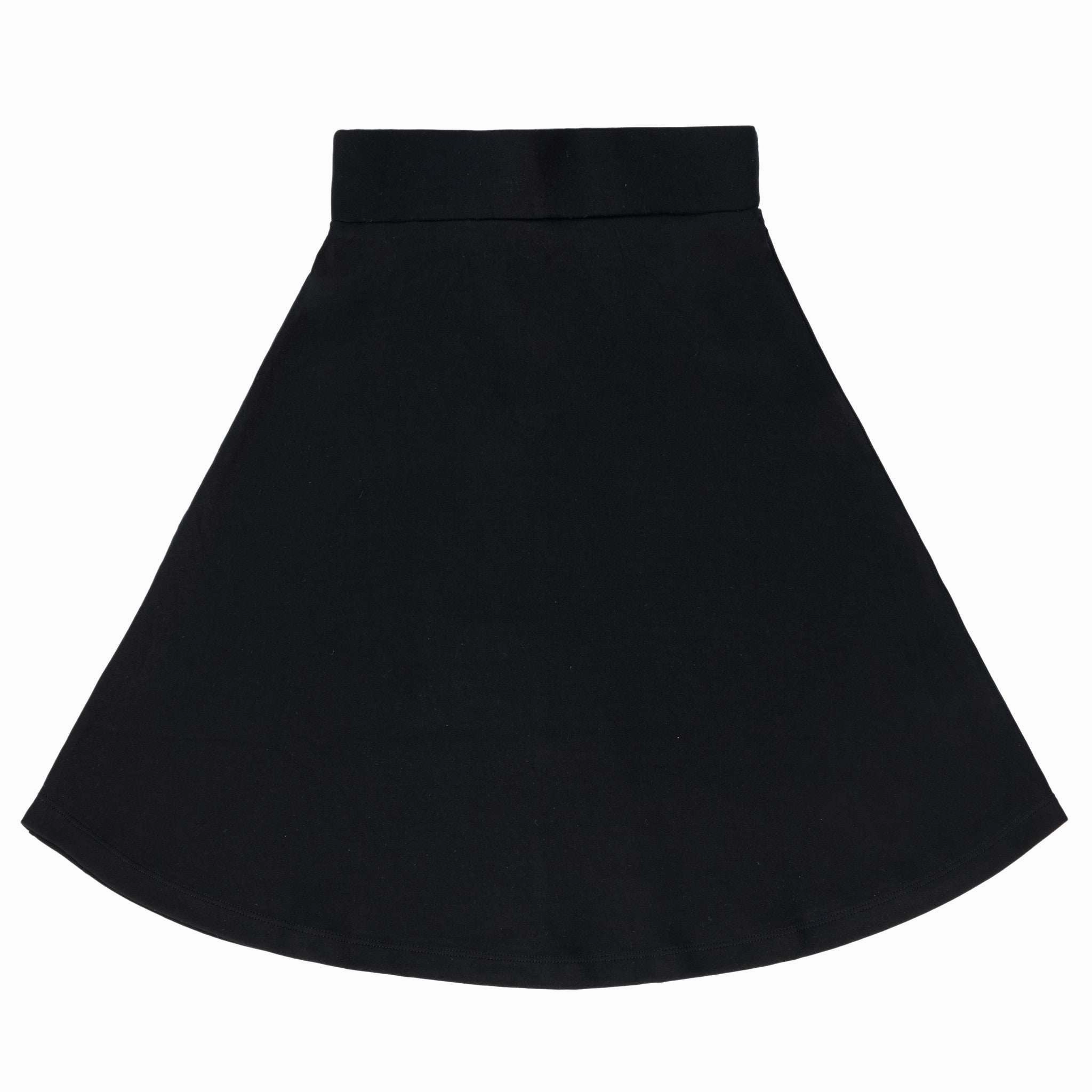 Waist Defining Ponte Flare Skirt