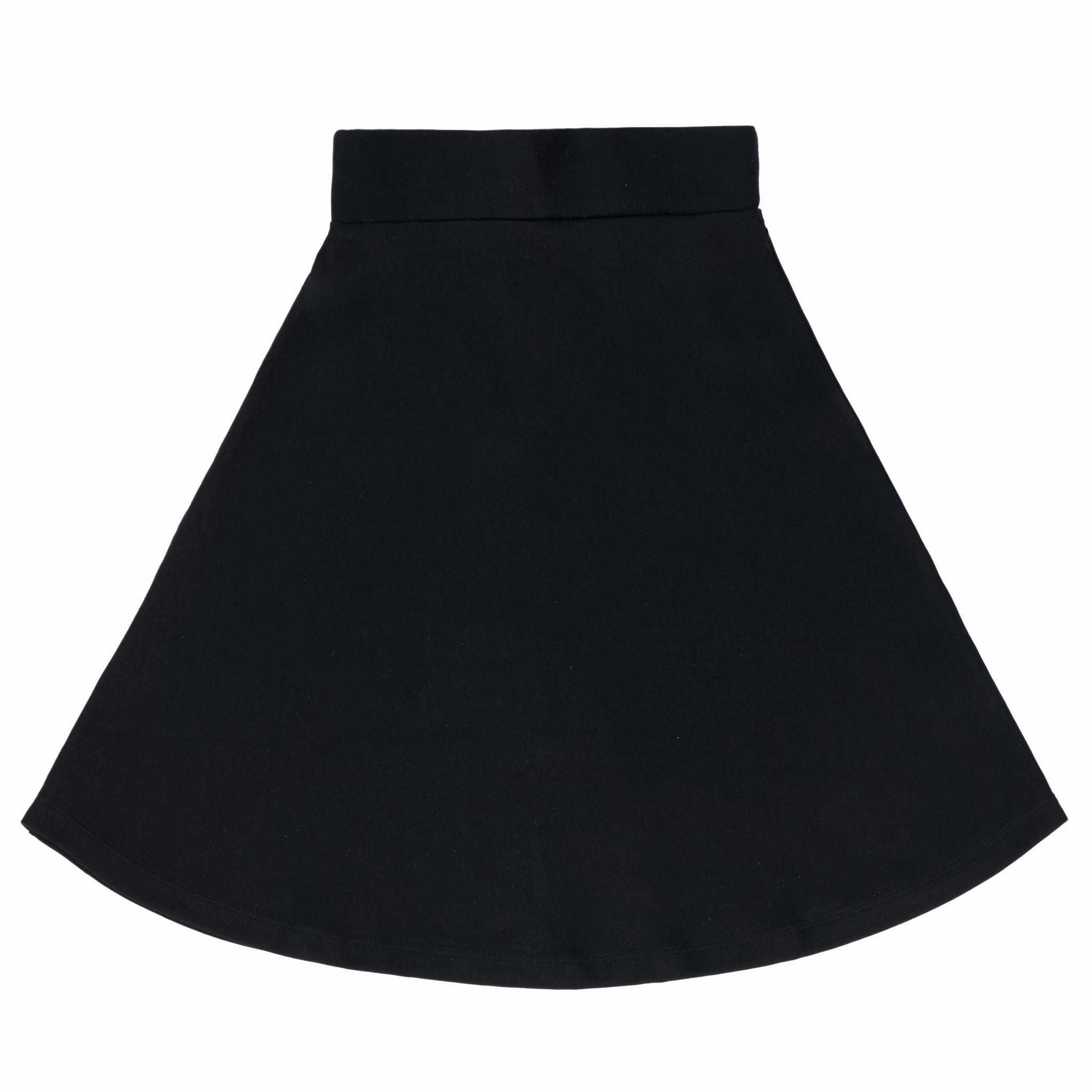 Ponte Flare Skirt Corduroy texture
