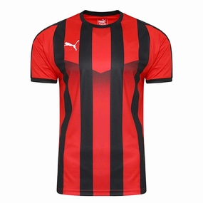 Puma - Men's Liga Striped Jersey (703424 23) Ventilation Mesh Panel