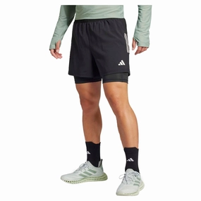 Men's Own The Run Climacool 2In1 Shorts Hassle free maintenance