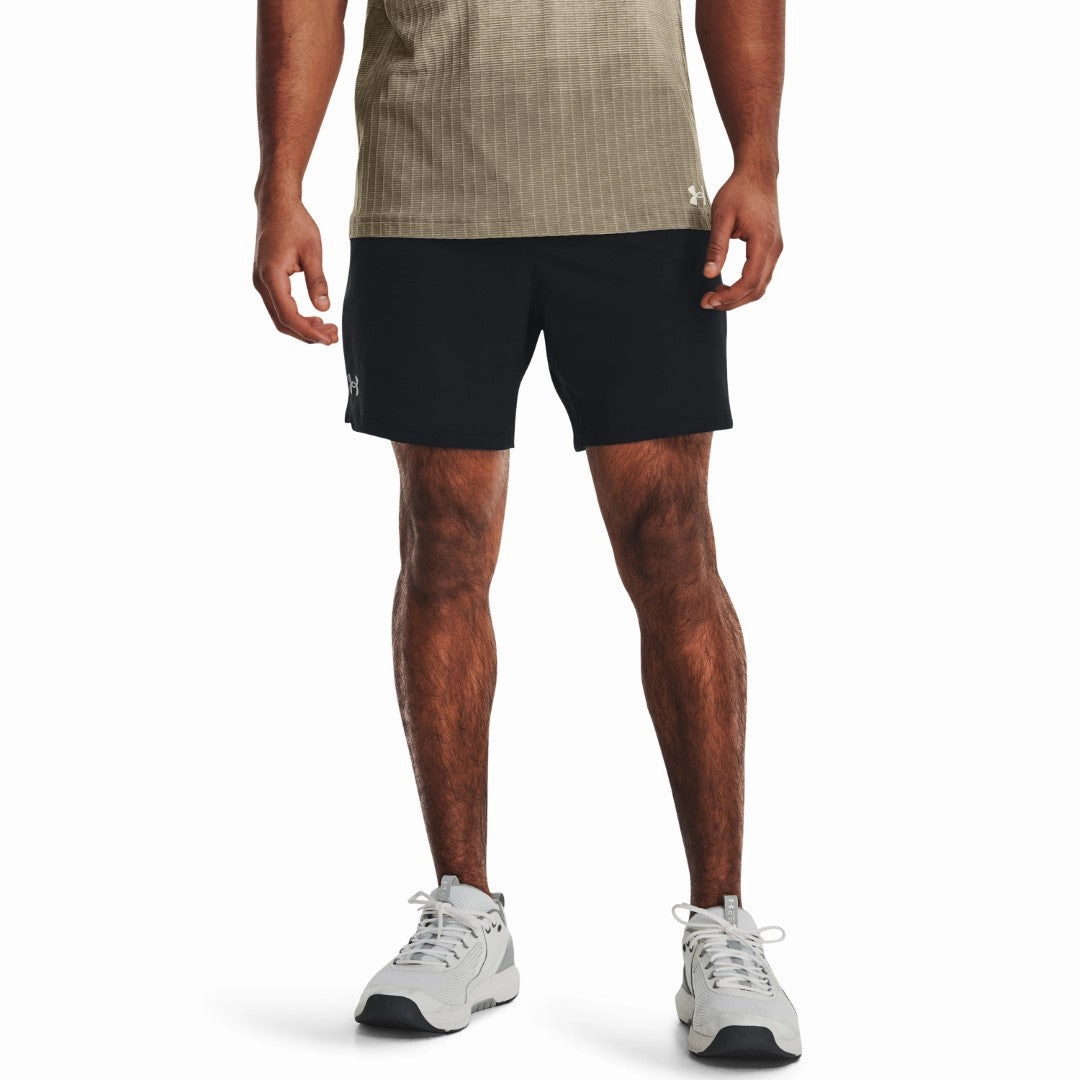 Sporty Comfort Ventilated Back Panels Vanish Woven 6 Inch Shorts