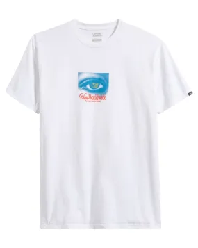 Trendy Sweatpants Vans All Seeing Tee - White