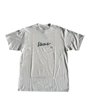 Saga Fit Vans Classic Script Tee - Marshmallow / Black