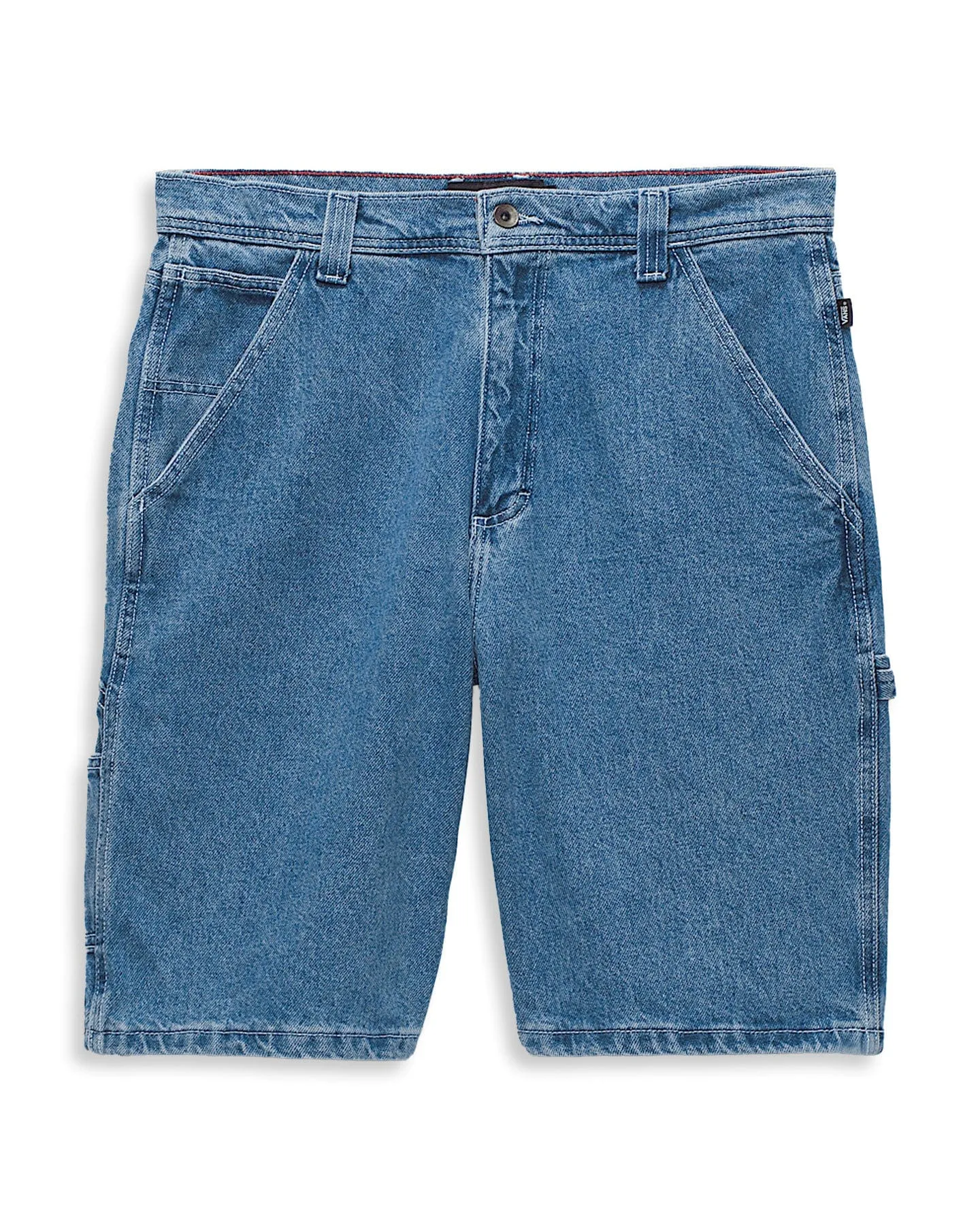Vans Drill Chore Loose Denim Shorts - Stone Wash Outdoor Shirt MultiPanelCut