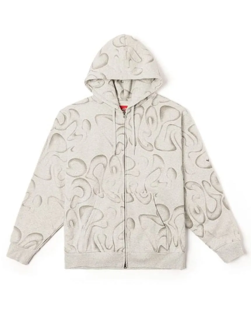 Vans Skate Smokey Zip Up - Ash Heather Easy Breath