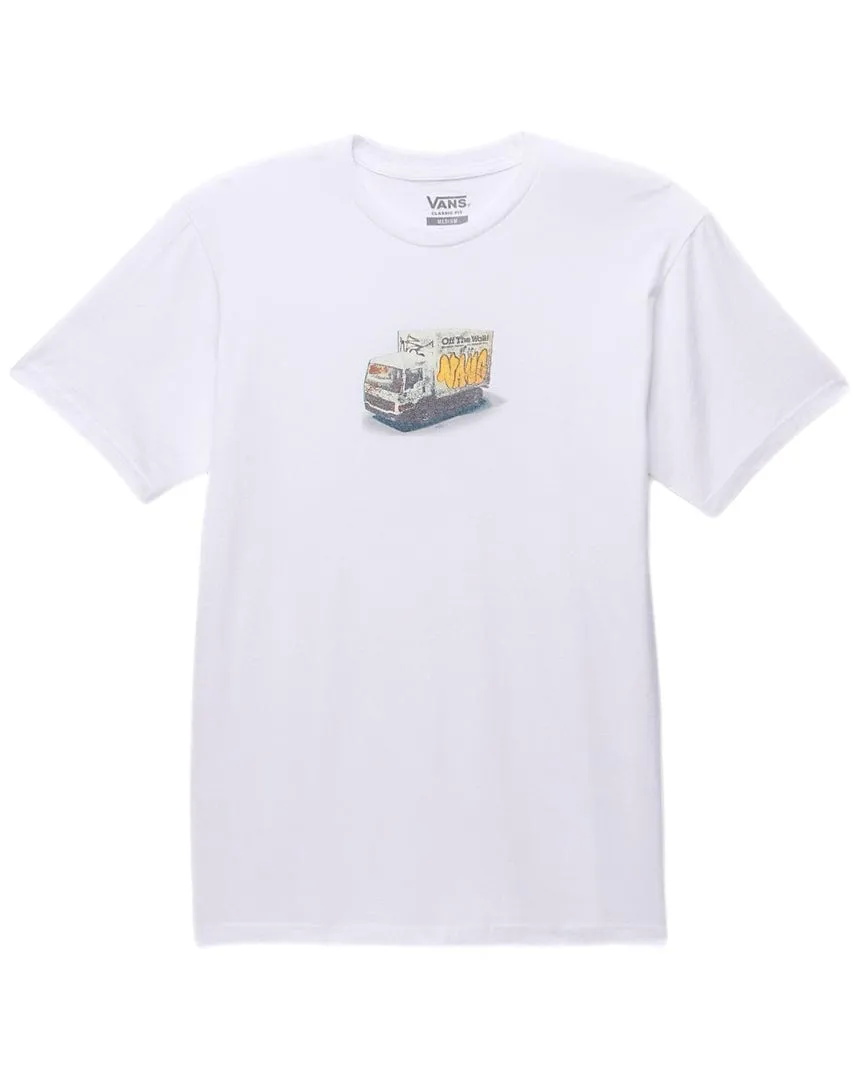 Vans Special Delivery Tee - White QuickAccess Pockets Planet Care