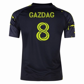 No Boundaries adidas Columbus Crew D??niel Gazdag Away Jersey 25/26 (Black/Yellow)
