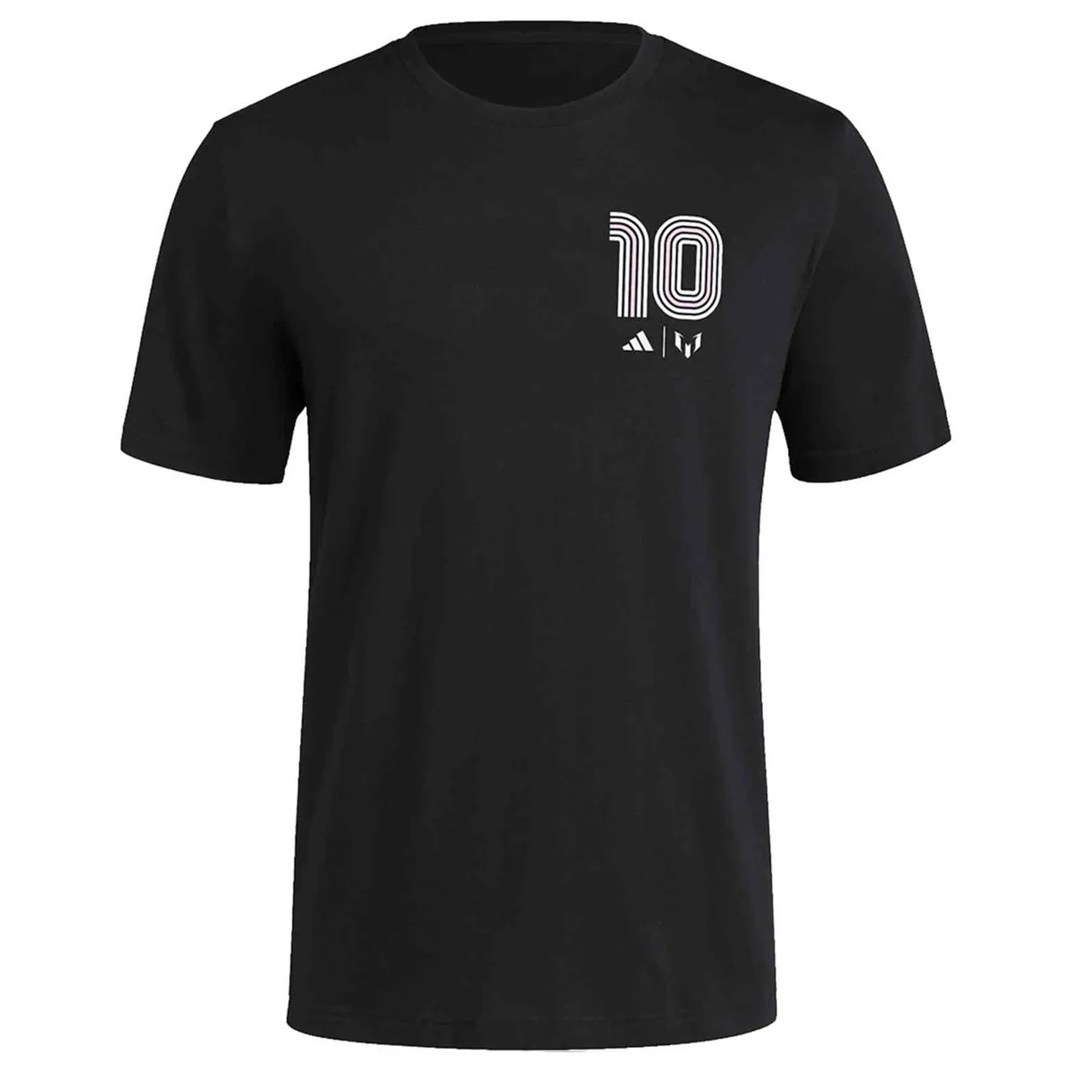 Lightweight Feel adidas Fresh Messi T-Shirt (Black)
