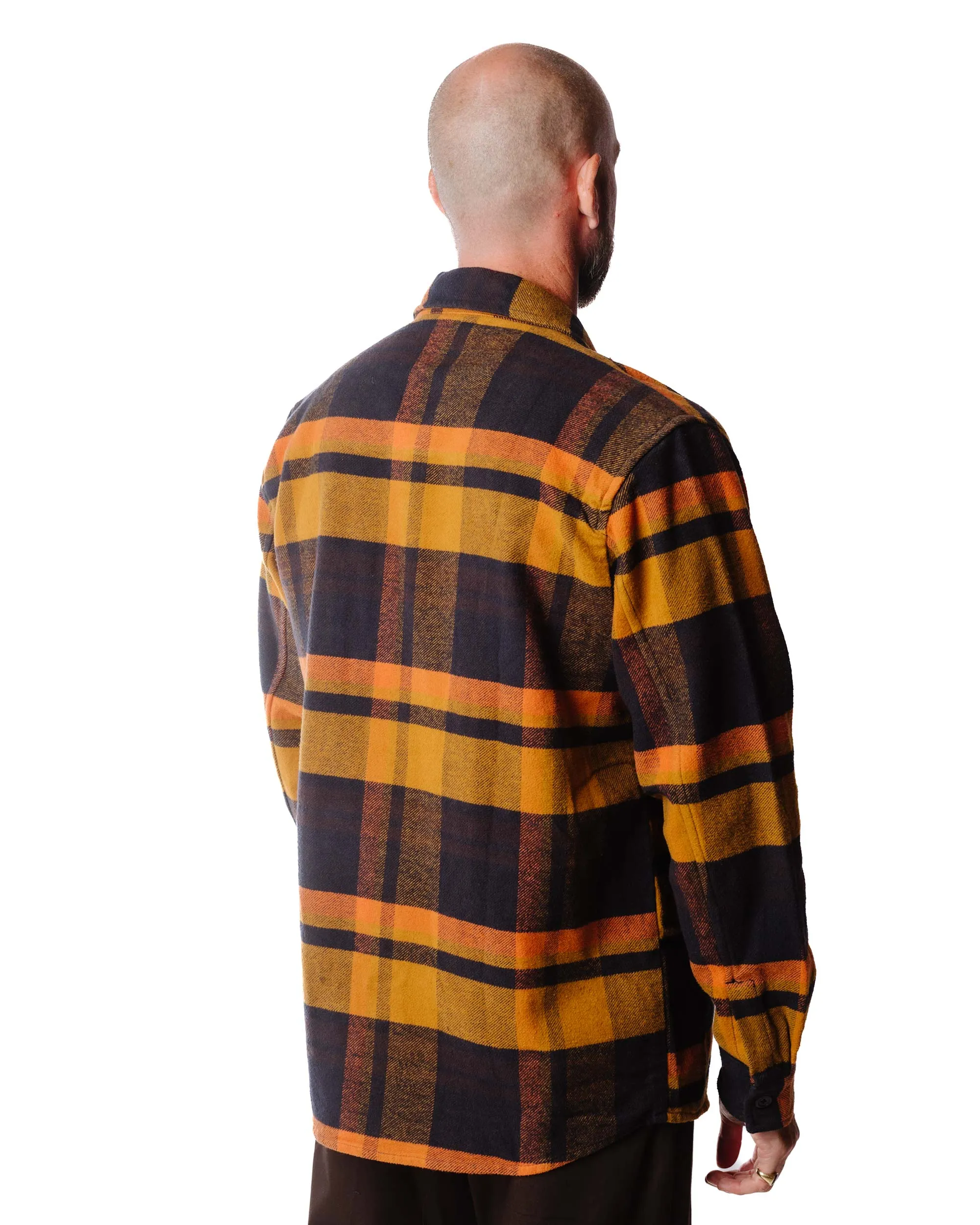 Norse Projects Julian Organic Heavy Twill Overshirt Dark Navy Breathable Underarm Vents