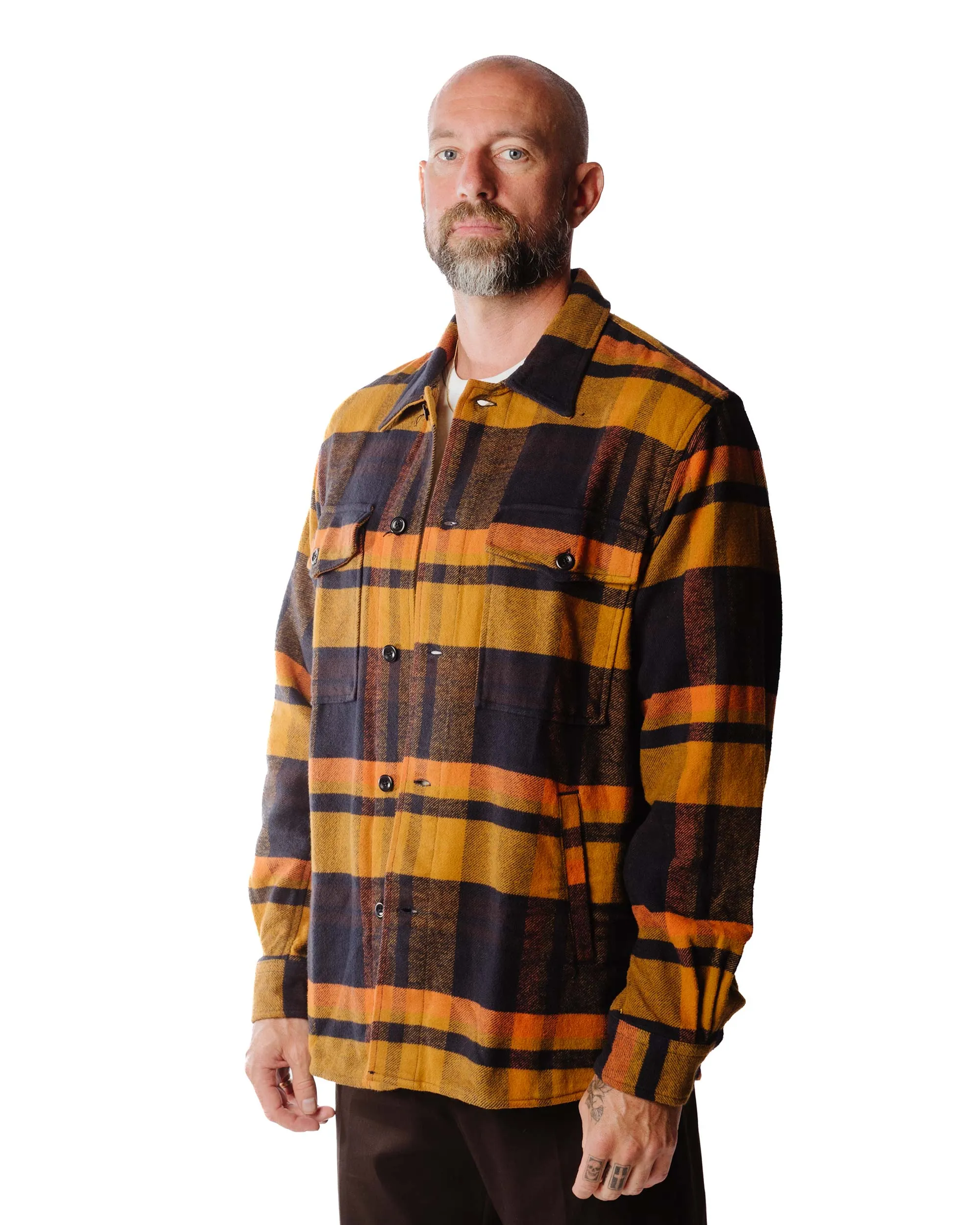 Norse Projects Julian Organic Heavy Twill Overshirt Dark Navy Night Out Artistic Design