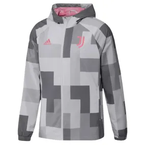 Eco Friendly Blend Reinforced Stitching adidas - Men's Juventus Graphic Windbreaker Jacket (HS9800)