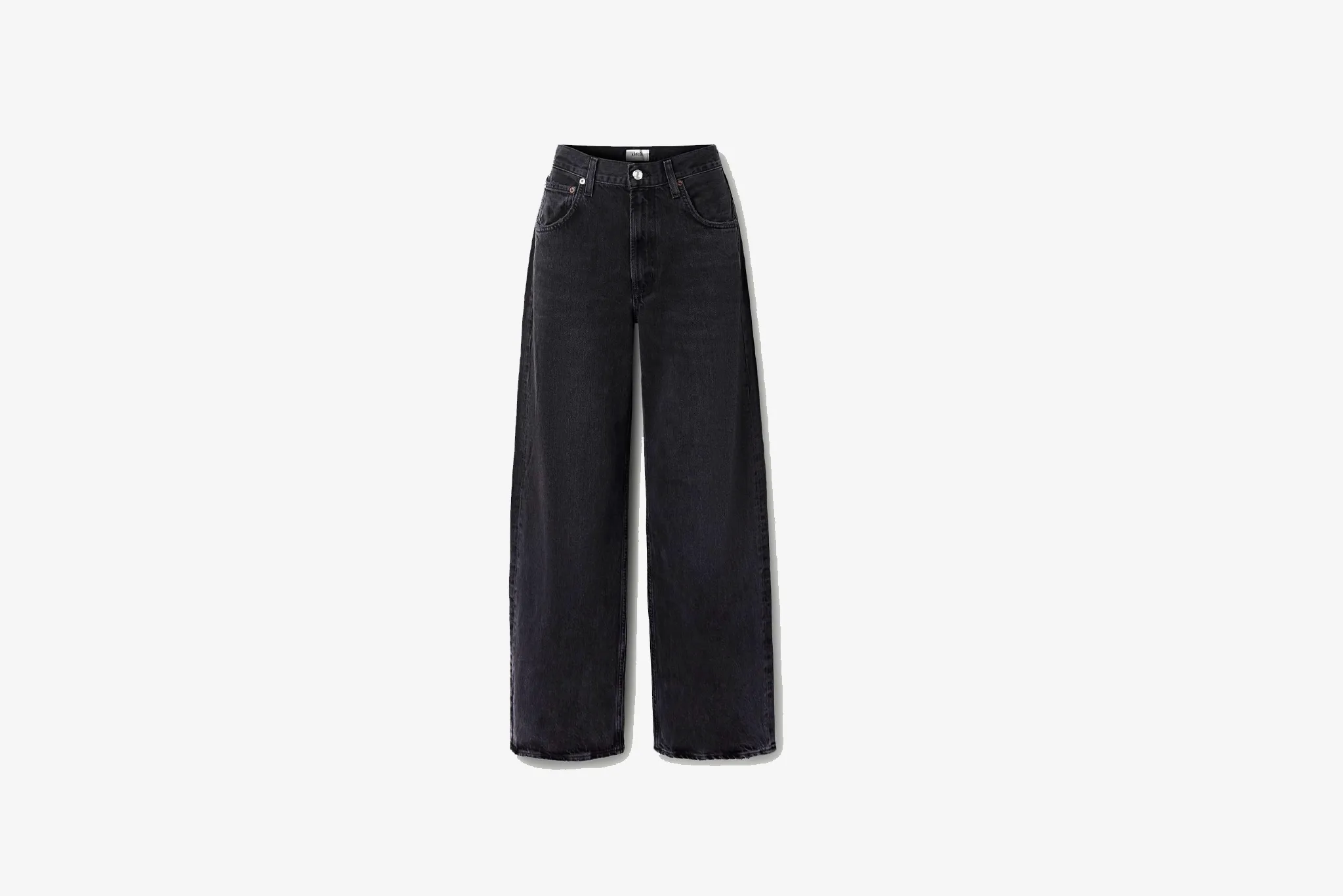 AGOLDE "Low Curve Jean" W - Black Tar Icon Fit